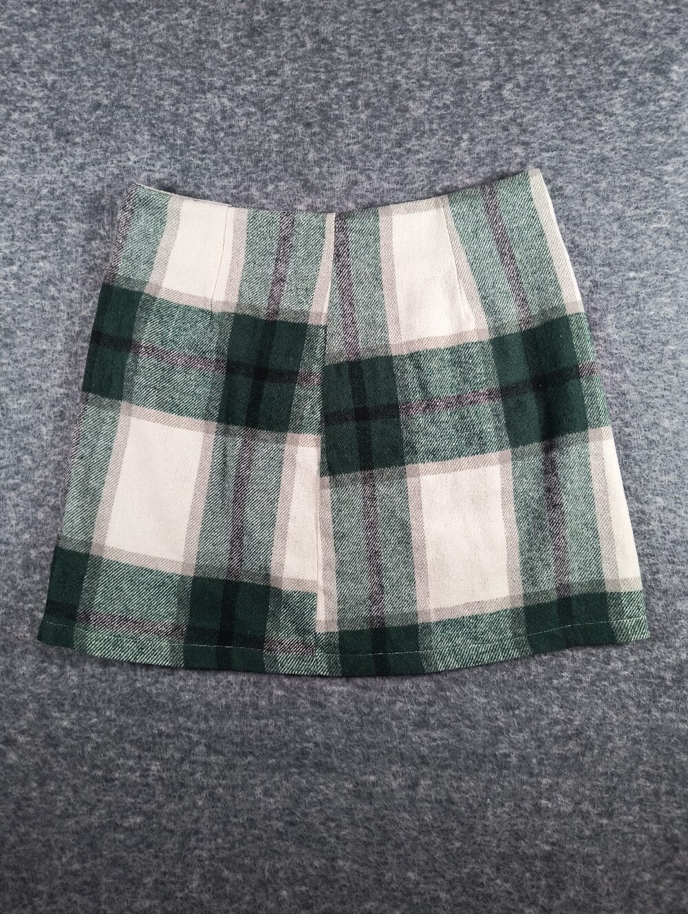 🔥BOGO Free🔥Shein high waist plaid flannel mini skirt, women's large